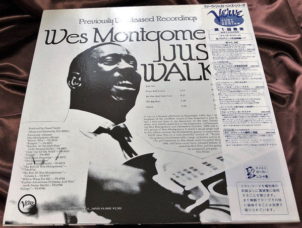 Wes Montgomery - Just Walkin' (Vinyl, LP, Album, Reissue, Stereo)