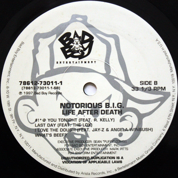 Notorious BIG - Life After Death (3xVinyl, LP, Album) Good Plus (G+) / Very Good (VG)