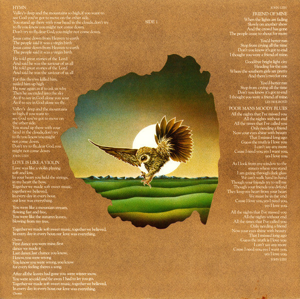 Barclay James Harvest - Gone To Earth (Vinyl, LP, Album) Very Good Plus (VG+) / Good Plus (G+)