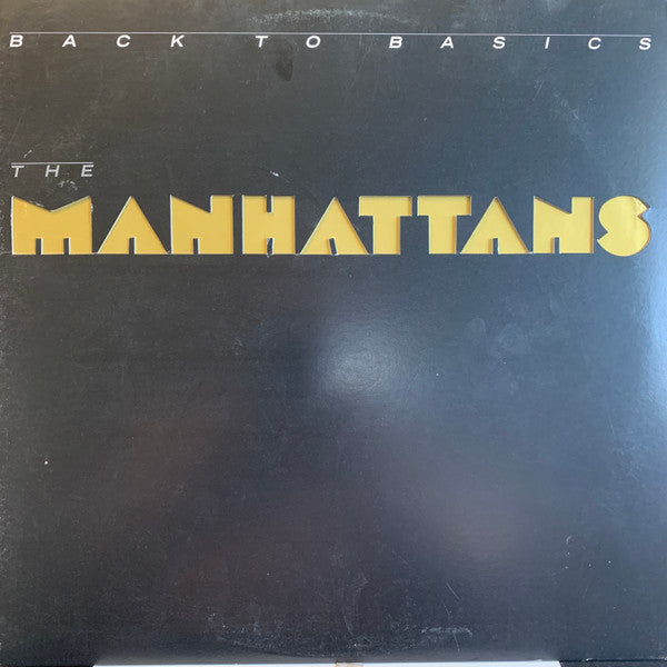 Manhattans - Back To Basics (Vinyl, LP, Album, Stereo) Good Plus (G+) / Fair (F)