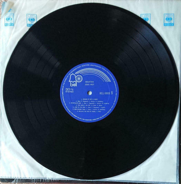 Leslie West - Mountain (Vinyl, LP, Album) Very Good Plus (VG+) / Good Plus (G+)