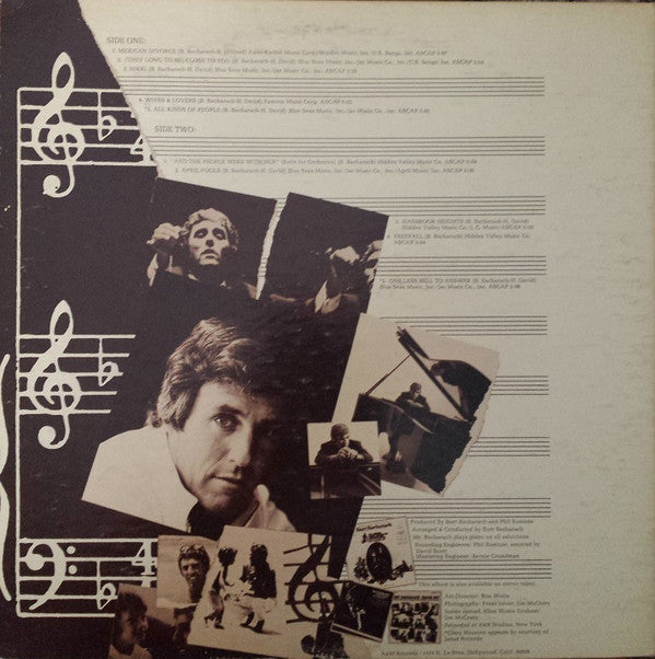 Burt Bacharach - Burt Bacharach (Vinyl, LP, Album, Stereo) Good Plus (G+) / Poor (P)