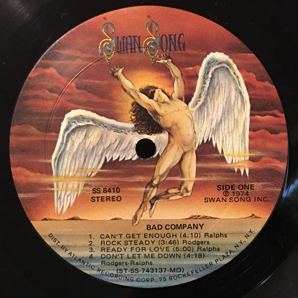 Bad Company (3) - Bad Company (Vinyl, LP, Album) Good Plus (G+) / Good Plus (G+)