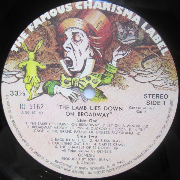 Genesis - The Lamb Lies Down On Broadway (2xVinyl, LP, Album, Stereo) Very Good (VG) / Good Plus (G+)