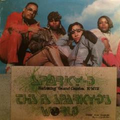 Sparky D - This Is Sparky-D's World (Vinyl, LP, Album, Reissue, Stereo) Very Good (VG) / Very Good (VG)