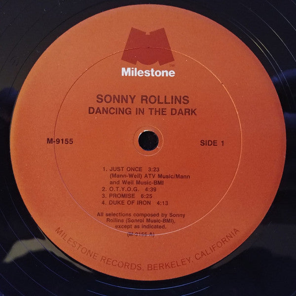 Sonny Rollins - Dancing In The Dark (Vinyl, LP, Album) Very Good Plus (VG+) / Very Good (VG)