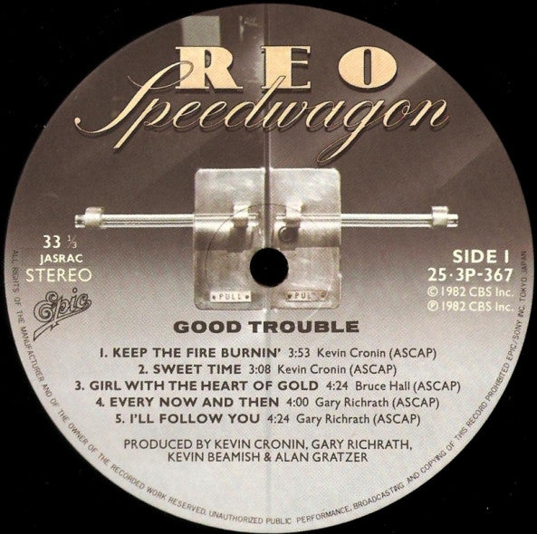 REO Speedwagon - Good Trouble (Vinyl, LP, Album)