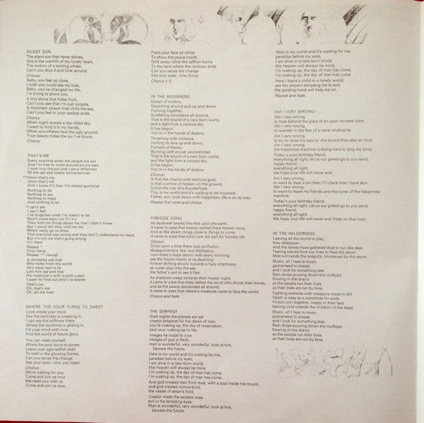 Genesis - Genesis (Vinyl, LP, Album, Misprint, Reissue, Stereo, Mono) Very Good Plus (VG+) / Good Plus (G+)