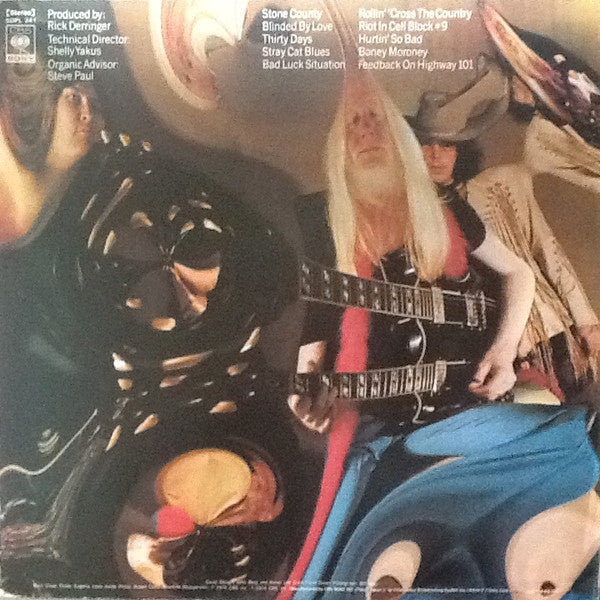 Johnny Winter - Saints & Sinners (Vinyl, LP, Album) Very Good (VG) / Good (G)