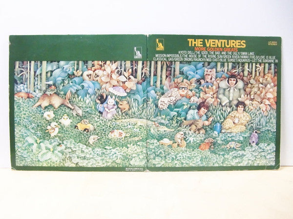 The Ventures - More Golden Greats (Vinyl, LP, Compilation, Stereo) Very Good (VG) / Good Plus (G+)