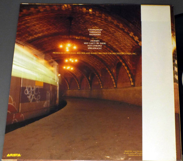 The Brecker Brothers - Straphangin' (Vinyl, LP, Album) Very Good Plus (VG+) / Very Good Plus (VG+)