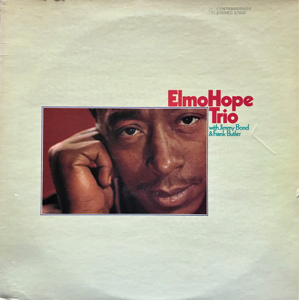 Elmo Hope Trio - With Jimmy Bond & Frank Butler (Vinyl, LP, Album, Reissue, Remastered, Stereo) Very Good Plus (VG+) / Very Good (VG)