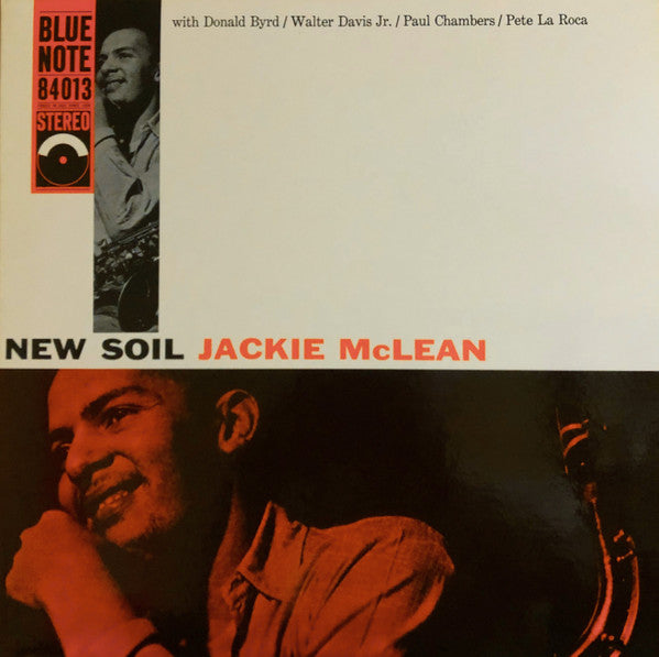 Jackie McLean - New Soil (Vinyl, LP, Album, Limited Edition, Reissue, Stereo) Very Good Plus (VG+) / Near Mint (NM or M-)