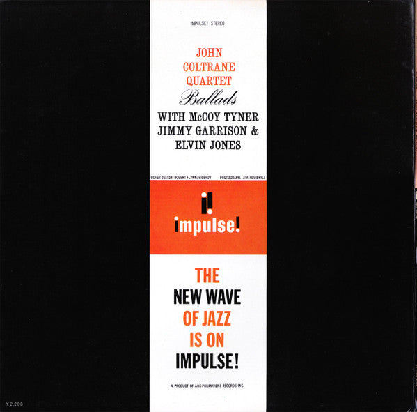 The John Coltrane Quartet - Ballads (Vinyl, LP, Album, Reissue, Stereo) Very Good Plus (VG+) / Very Good Plus (VG+)