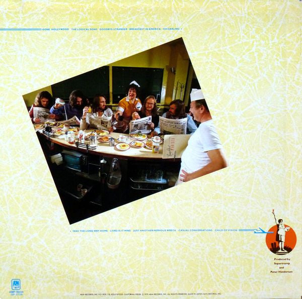 Supertramp - Breakfast In America (Vinyl, LP, Album, Stereo)