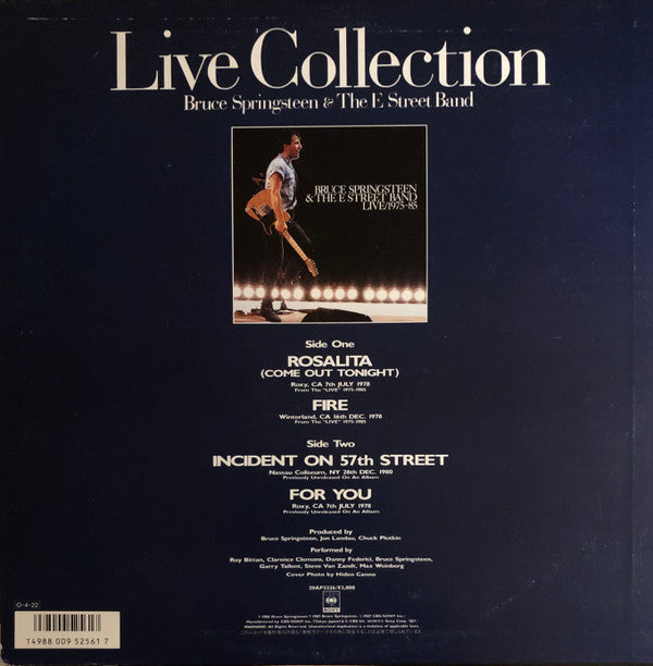 Bruce Springsteen & The E-Street Band - Live Collection (Vinyl, 12"...