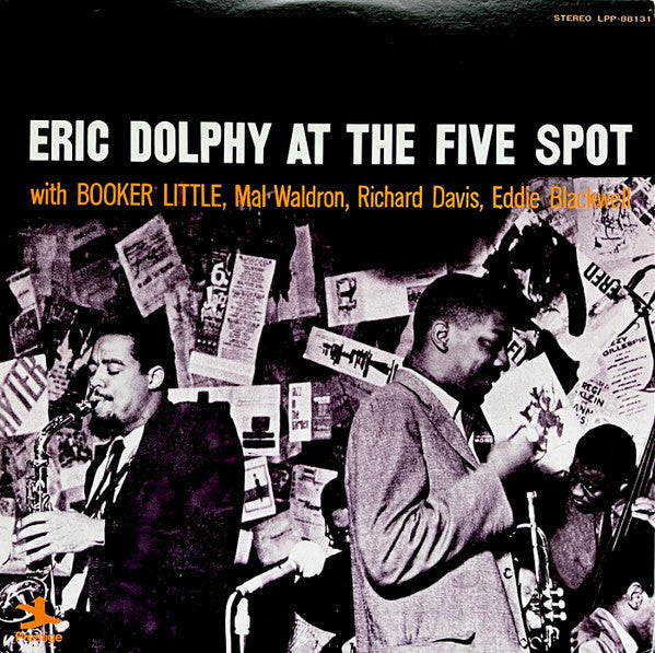 Eric Dolphy - At The Five Spot, Volume 1. = アット・ザ・5スポット Vol.1 (Vinyl, LP, Album, Reissue, Stereo) Very Good Plus (VG+) / Very Good (VG)