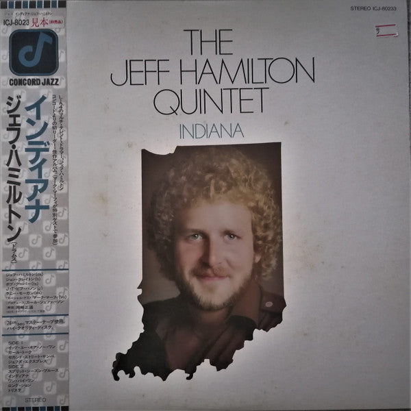 The Jeff Hamilton Quintet - Indiana (LP, Album) - Very Good Plus (VG+) / Very Good (VG)