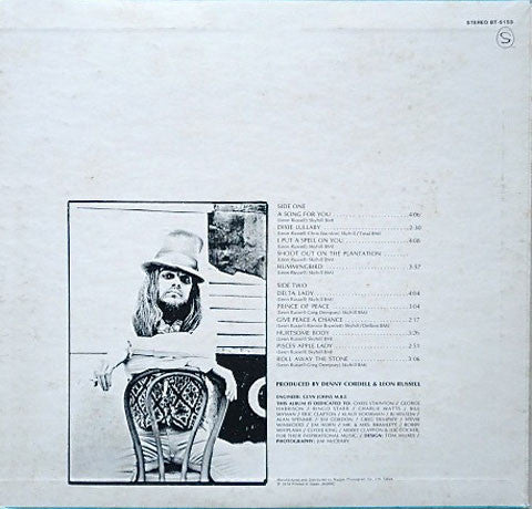 Leon Russell - Leon Russell (Vinyl, LP, Album, Reissue)