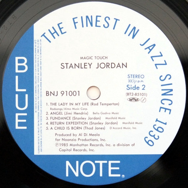 Stanley Jordan - Magic Touch (Vinyl, LP, Album, Stereo)