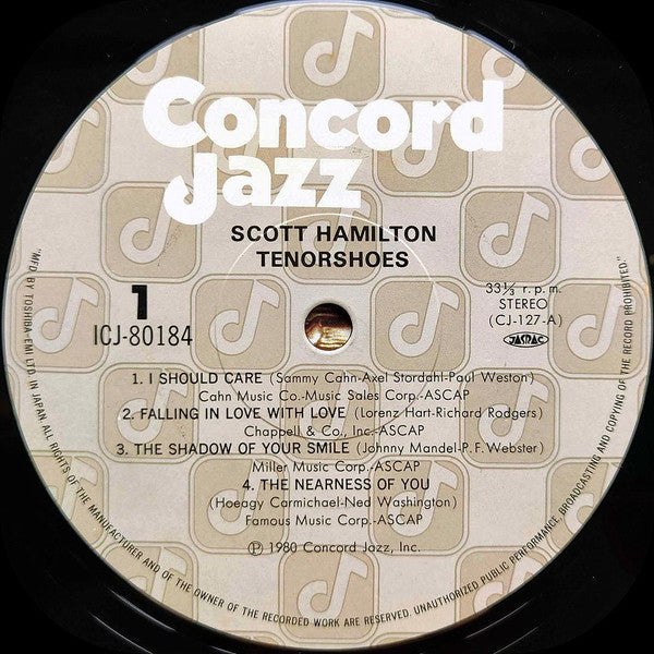 Scott Hamilton - Tenorshoes (Vinyl, LP, Album)
