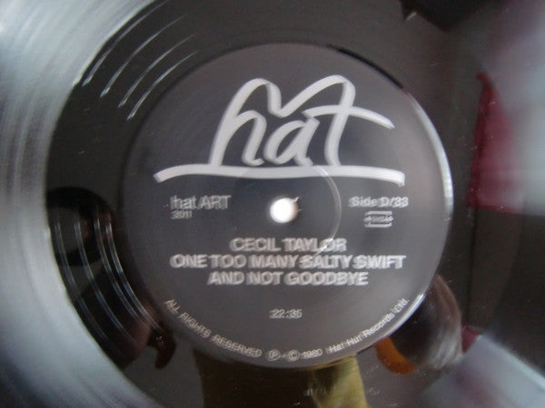 Cecil Taylor - One Too Many Salty Swift And Not Goodbye (3xVinyl, Box Set, LP, Album, Reissue) Near Mint (NM or M-) / Good Plus (G+)
