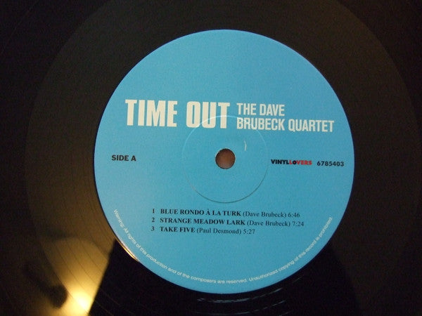 The Dave Brubeck Quartet - Time Out (Vinyl, LP, Album, Limited Edition, Reissue, Remastered, Stereo) Very Good (VG) / Near Mint (NM or M-)