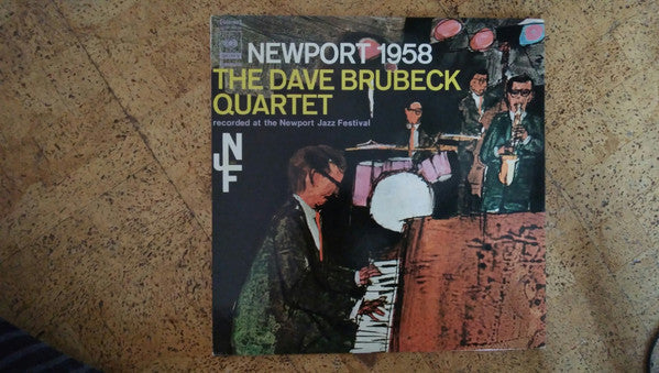 The Dave Brubeck Quartet - Newport 1958 (Vinyl, LP, Album, Reissue, Stereo) Very Good Plus (VG+) / Very Good Plus (VG+)