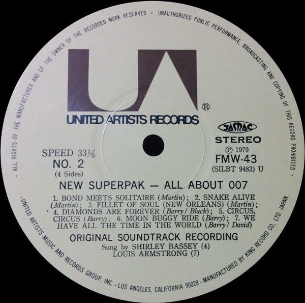 Various - All About 007 (Original Soundtrack Recording) (Vinyl, LP,...