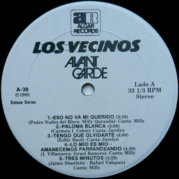 Los Vecinos - Avant Garde (Vinyl, LP, Album, Stereo) Very Good Plus (VG+) / Very Good (VG)