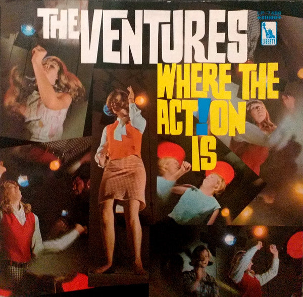 The Ventures - Where The Action Is (Vinyl, LP, Album, Stereo)