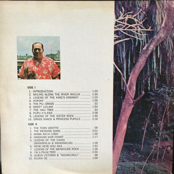 Captain Walter Smith Sr. - Sailing Along The Wailua River (Vinyl, LP) Very Good Plus (VG+) / Very Good (VG)
