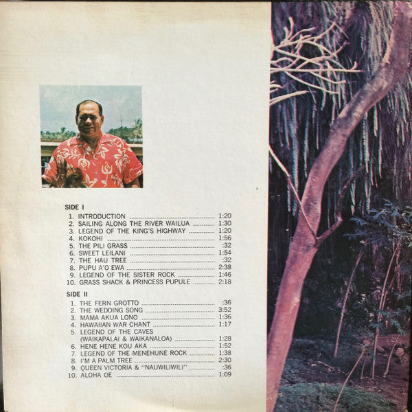 Captain Walter Smith Sr. - Sailing Along The Wailua River (Vinyl, LP) Very Good Plus (VG+) / Very Good (VG)