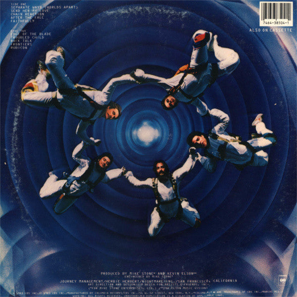 Journey - Frontiers (Vinyl, LP, Album, Stereo) Good Plus (G+) / Very Good (VG)