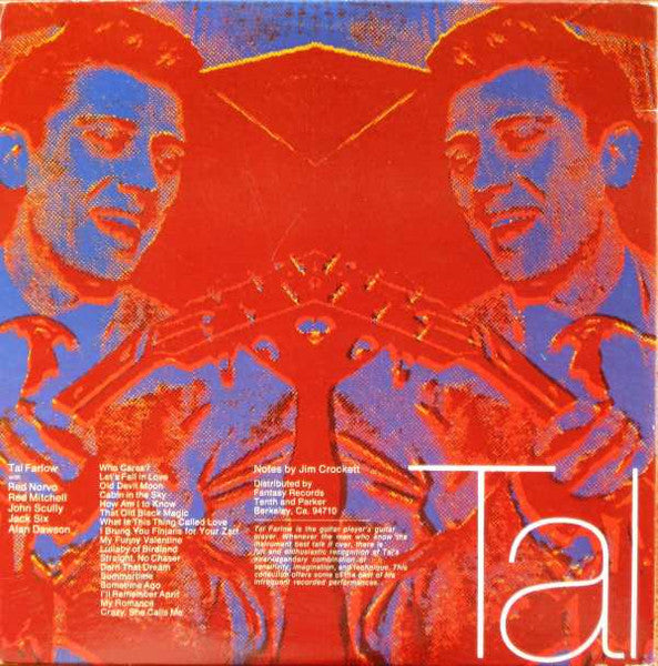 Tal Farlow - Guitar Player (2xVinyl, LP, Compilation) Very Good (VG) / Very Good Plus (VG+)