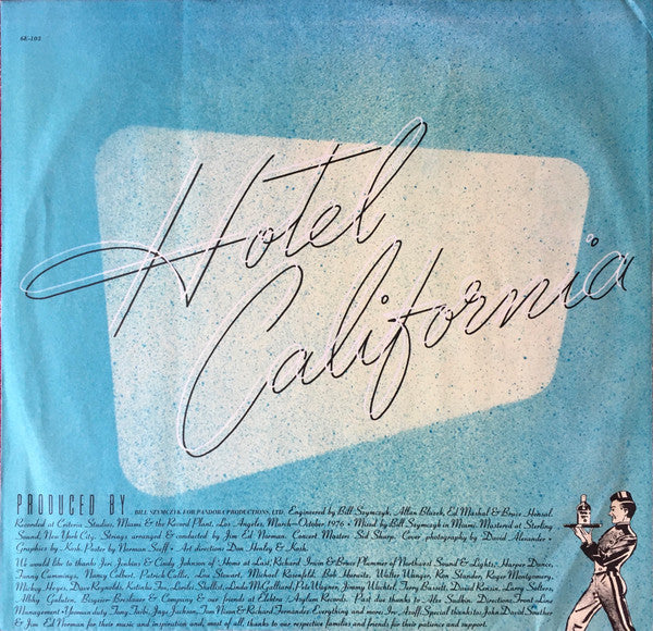 Eagles - Hotel California (Vinyl, LP, Album, Reissue, Stereo)