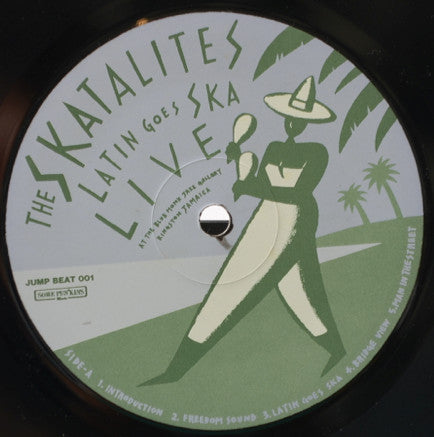 The Skatalites - Latin Goes Ska: Live At The Blue Monk Jazz Gallery, Kingston, Jamaica (Vinyl, LP, Album) Very Good Plus (VG+) / Very Good Plus (VG+)