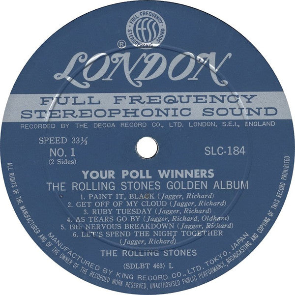 The Rolling Stones - Your Poll Winners: The Rolling Stones Golden A...