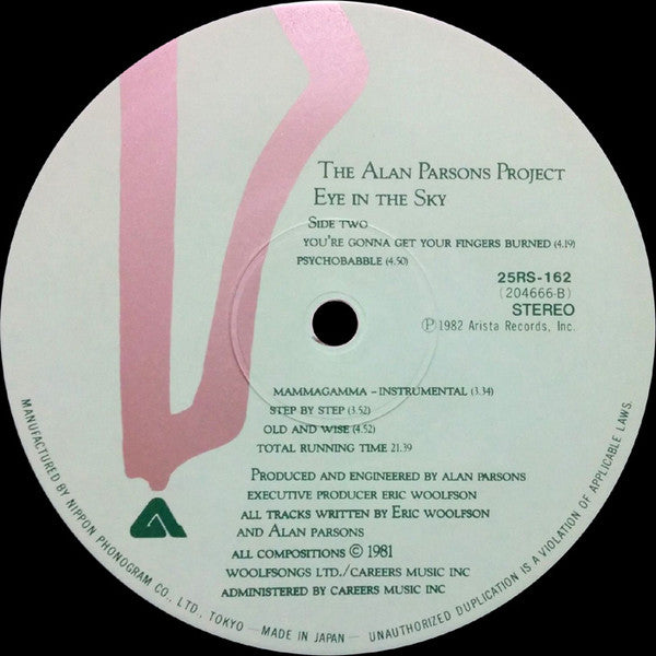 The Alan Parsons Project - Eye In The Sky (Vinyl, LP, Album)