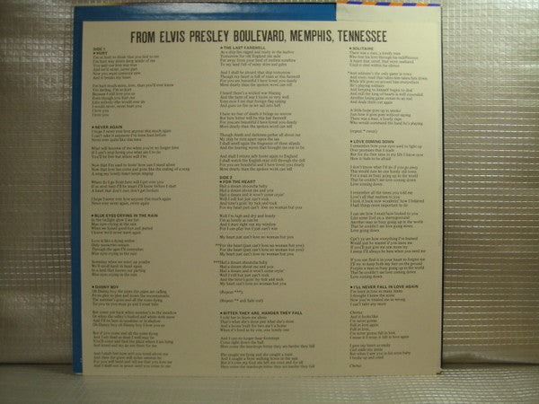 Elvis Presley - From Elvis Presley Boulevard, Memphis, Tennessee = ...