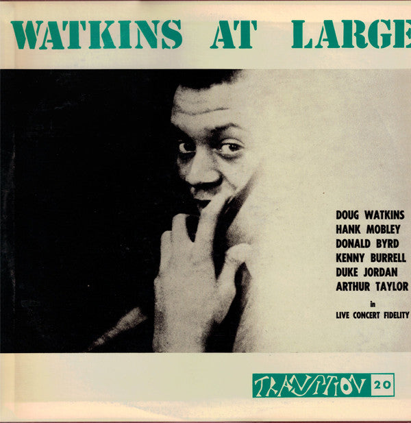 Doug Watkins - Watkins At Large (Vinyl, LP, Album, Reissue, Mono) Near Mint (NM or M-) / Very Good Plus (VG+)