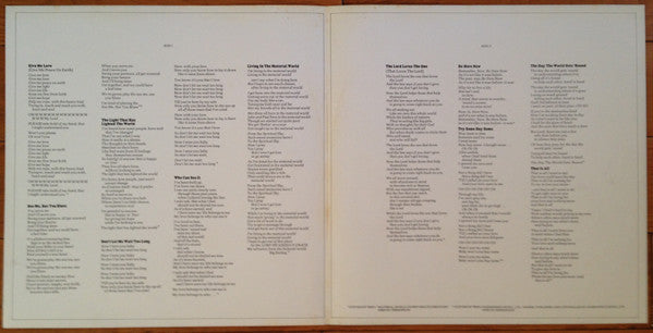 George Harrison - Living In The Material World (Vinyl, LP, Album)