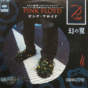 Pink Floyd - Learning To Fly = 幻の翼 (Vinyl, 7", 45 RPM, Single) Very Good Plus (VG+) / Very Good (VG)