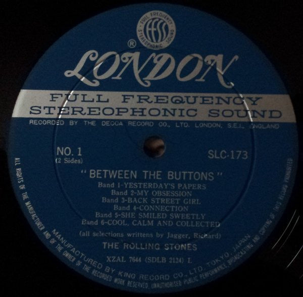 The Rolling Stones - Between The Buttons (Vinyl, LP, Album, Stereo)