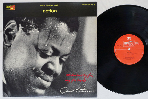 Oscar Peterson - Action (Vinyl, LP, Album) Very Good Plus (VG+) / Very Good Plus (VG+)