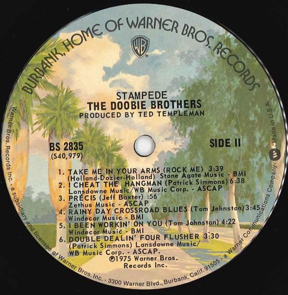 The Doobie Brothers - Stampede (Vinyl, LP, Album) Very Good Plus (VG+) / Very Good (VG)