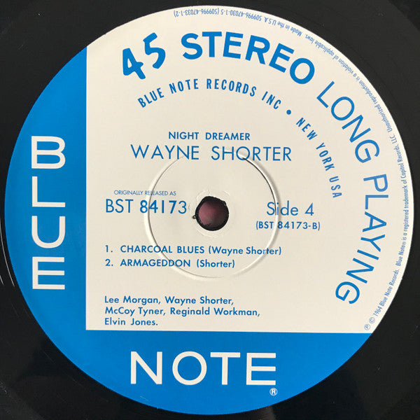 Wayne Shorter - Night Dreamer (2xVinyl, 12", 45 RPM, Album, Limited Edition, Numbered, Reissue, Stereo) Very Good Plus (VG+) / Near Mint (NM or M-)