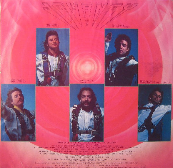 Journey - Frontiers (Vinyl, LP, Album, Stereo) Good Plus (G+) / Very Good (VG)