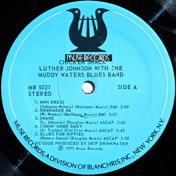 Luther Johnson - Chicken Shack (Vinyl, LP, Album, Compilation, Stereo) Very Good Plus (VG+) / Fair (F)
