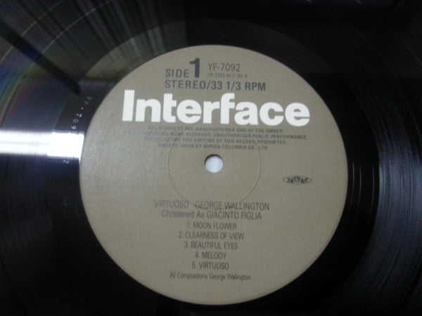 George Wallington - Virtuoso (Vinyl, LP, Album)